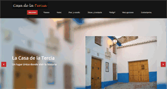 Desktop Screenshot of casadelatercia.com